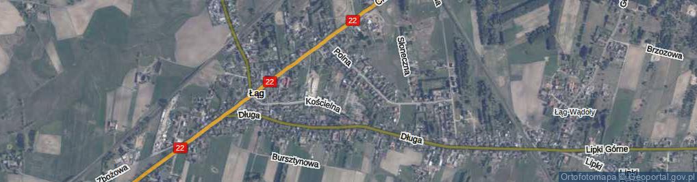 Zdjęcie satelitarne Cicha ul.