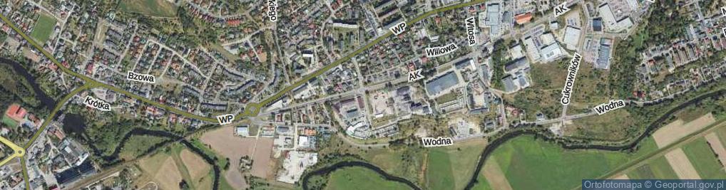 Zdjęcie satelitarne Ciepła ul.