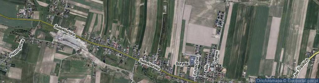 Zdjęcie satelitarne Cmentarna ul.