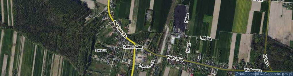 Zdjęcie satelitarne Cmentarna ul.