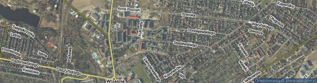 Zdjęcie satelitarne Culica Stanisława, mjr. ul.