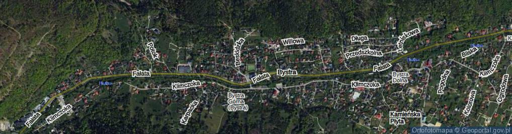 Zdjęcie satelitarne Cymsa, kpt. ul.