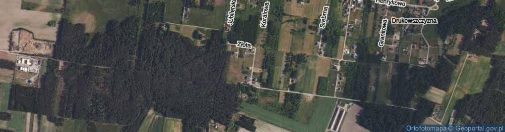 Zdjęcie satelitarne Cyrkoniowa ul.