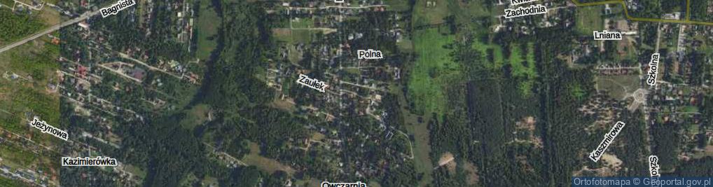 Zdjęcie satelitarne Cyprysowa ul.