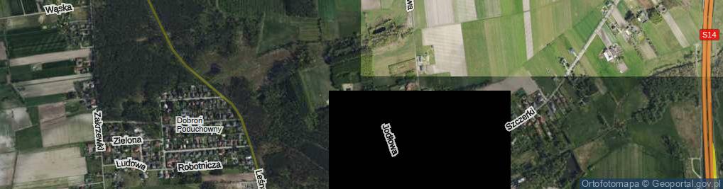 Zdjęcie satelitarne Cyprysowa ul.