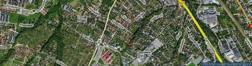 Zdjęcie satelitarne Czapli ul.