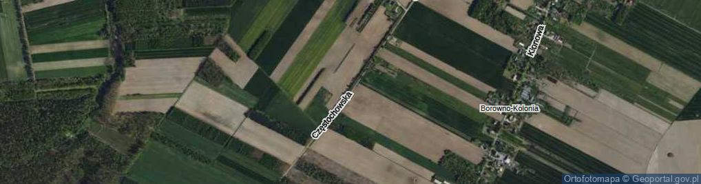 Zdjęcie satelitarne Częstochowska ul.