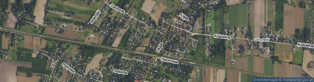 Zdjęcie satelitarne Czarodziejska ul.