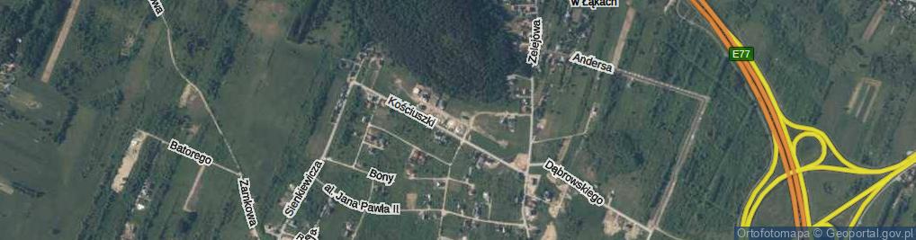 Zdjęcie satelitarne Czarnieckiego Stefana, hetm. ul.