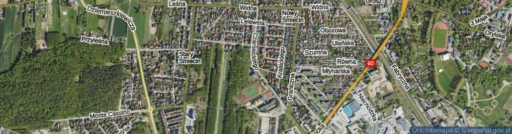 Zdjęcie satelitarne Czarnieckiego Stefana, hetm. ul.