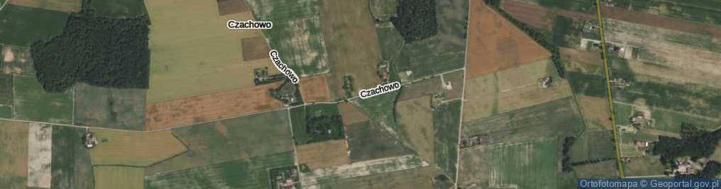 Zdjęcie satelitarne Czachowo ul.