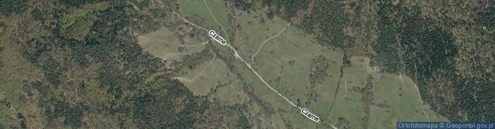 Zdjęcie satelitarne Czarne ul.