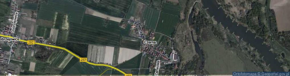 Zdjęcie satelitarne Czerna ul.