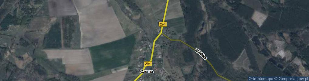 Zdjęcie satelitarne Czerna ul.