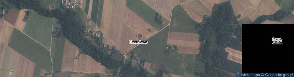 Zdjęcie satelitarne Czerniewo ul.