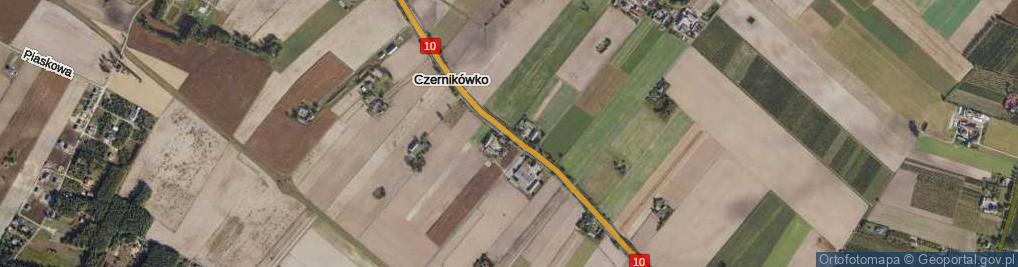 Zdjęcie satelitarne Czernikówko ul.