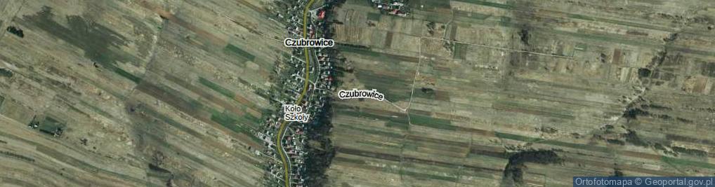 Zdjęcie satelitarne Czubrowice ul.