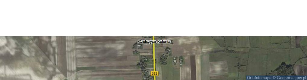 Zdjęcie satelitarne Czułczyce-Kolonia ul.