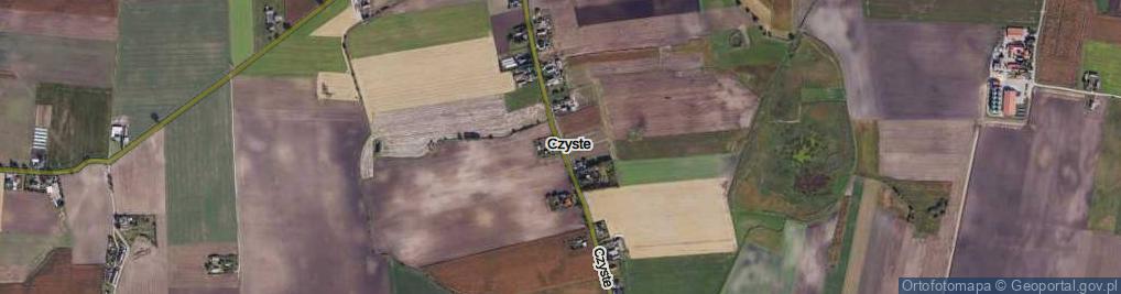 Zdjęcie satelitarne Czyste ul.