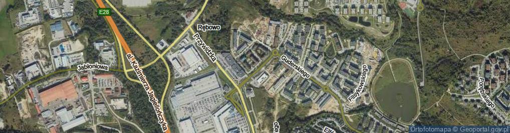 Zdjęcie satelitarne Czermińskiego Władysława ul.