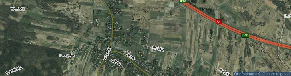 Zdjęcie satelitarne Czeskiej Zofii ul.