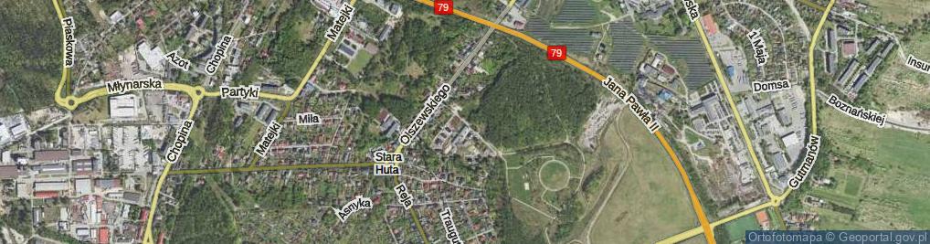 Zdjęcie satelitarne Czarnieckiego Stefana, hetm. ul.