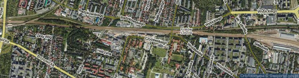 Zdjęcie satelitarne Czyżewskiego Tytusa ul.
