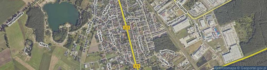 Zdjęcie satelitarne Czarnoleska ul.