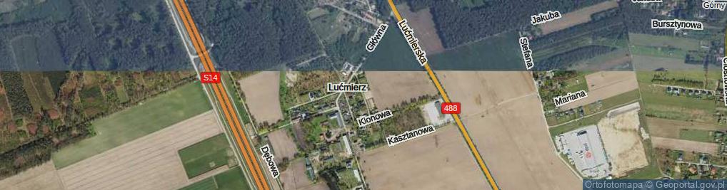 Zdjęcie satelitarne Czereśniowa ul.