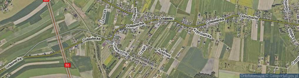 Zdjęcie satelitarne Czapli ul.