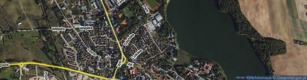 Zdjęcie satelitarne Czerwonego Krzyża ul.