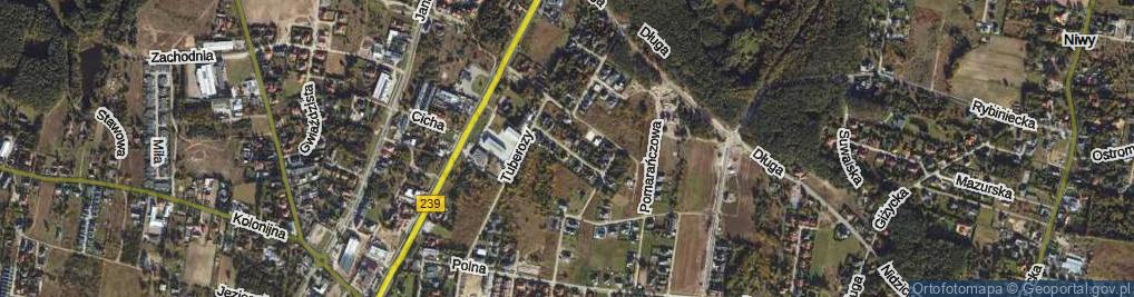 Zdjęcie satelitarne Czeremchy ul.