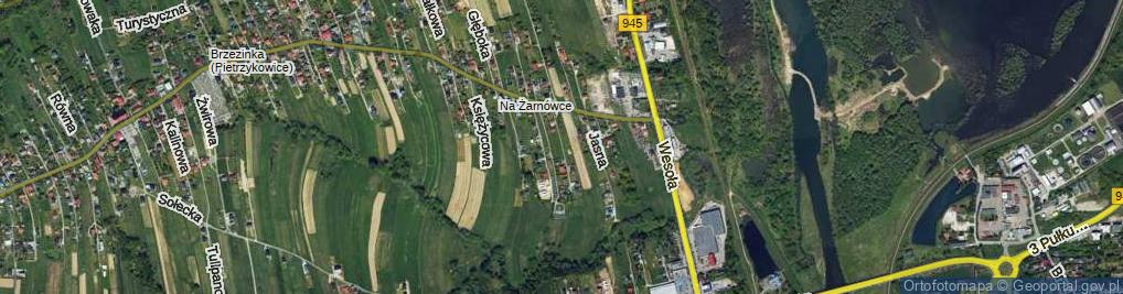 Zdjęcie satelitarne Czysta ul.