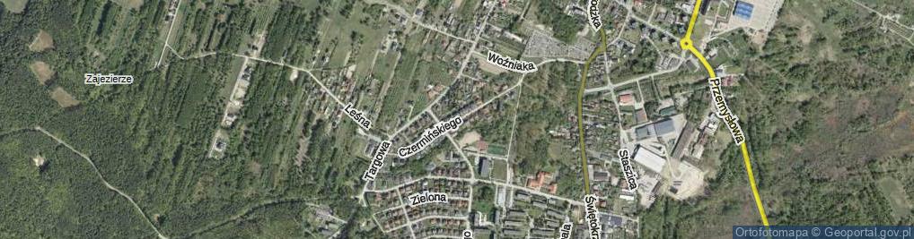 Zdjęcie satelitarne Czermińskiego ul.
