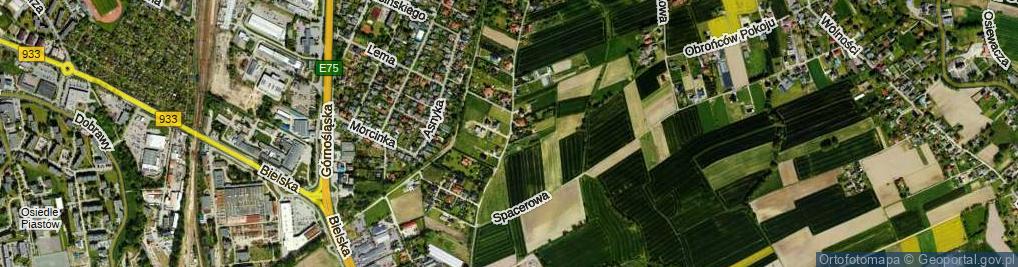 Zdjęcie satelitarne Czajkowskiego Piotra ul.