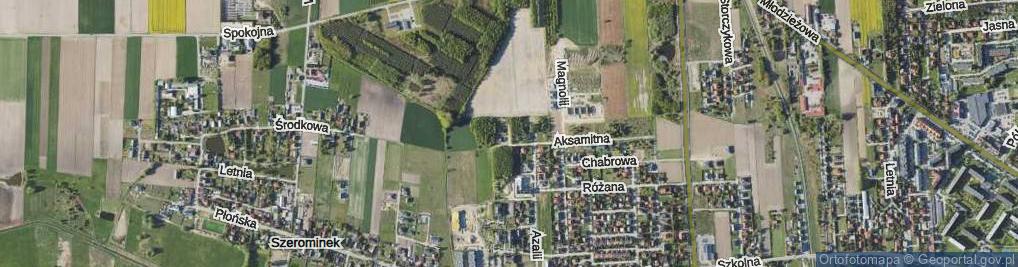 Zdjęcie satelitarne Czeremchy ul.