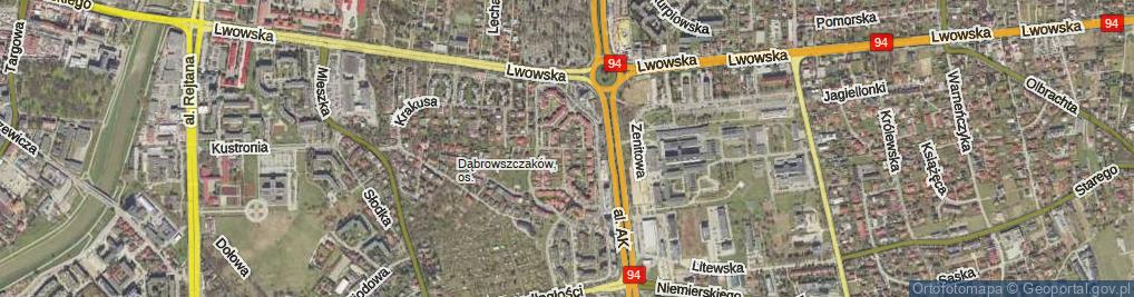 Zdjęcie satelitarne Czecha Bronisława ul.