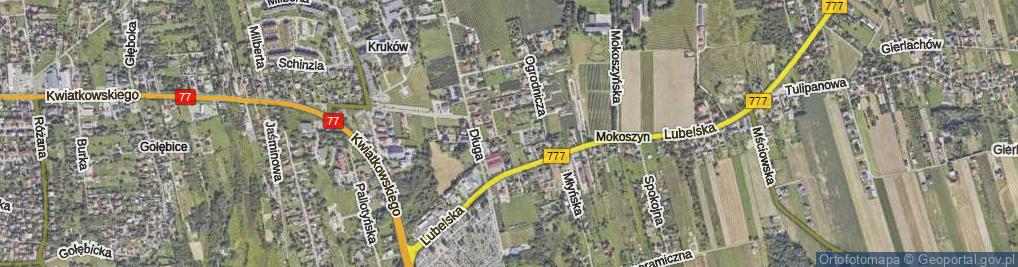 Zdjęcie satelitarne Czereśniowa ul.