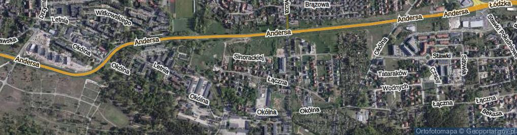 Zdjęcie satelitarne Czachowskiego Ludwika ul.