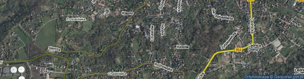 Zdjęcie satelitarne Czubinów ul.