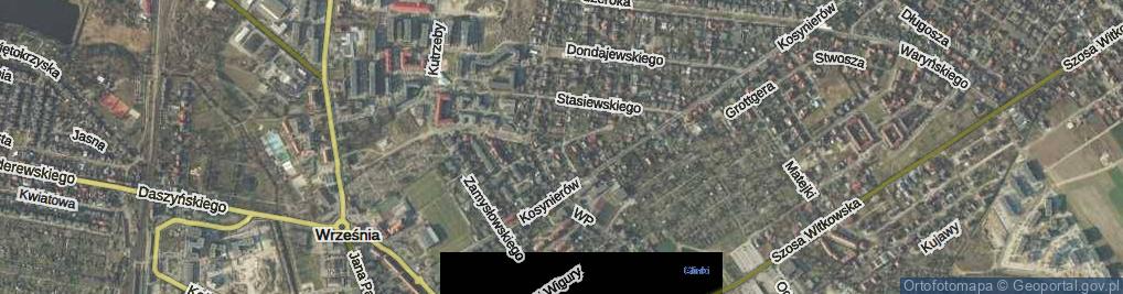 Zdjęcie satelitarne Czapskiego Franciszka ul.