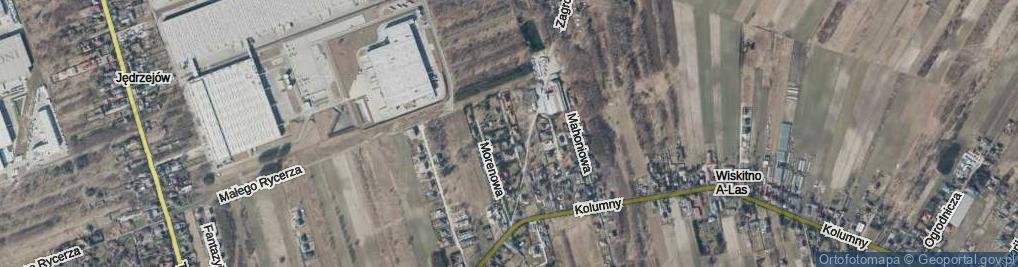 Zdjęcie satelitarne Czołowa ul.