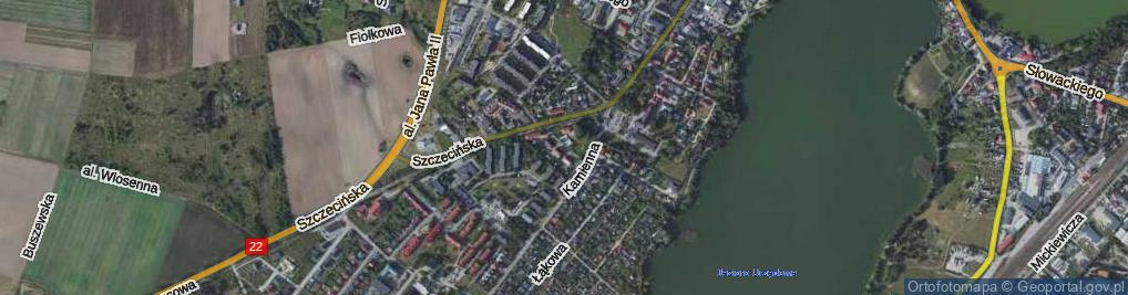 Zdjęcie satelitarne Dąbrowskiego Jarosława, gen. ul.