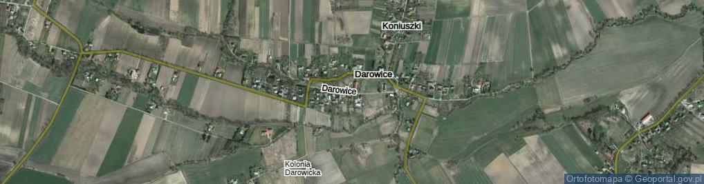 Zdjęcie satelitarne Darowice ul.