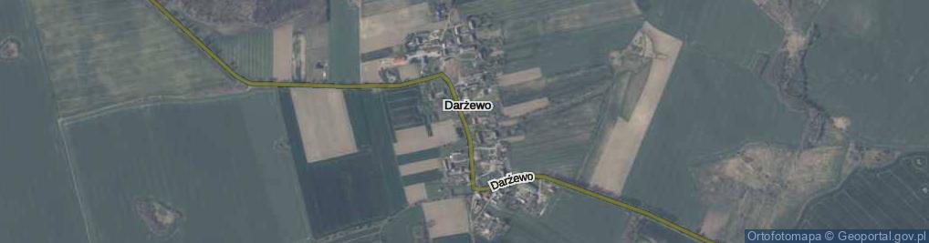 Zdjęcie satelitarne Darżewo ul.