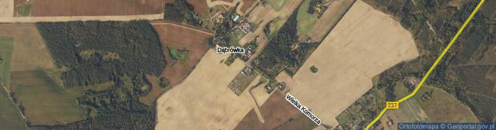 Zdjęcie satelitarne Dąbrówka ul.