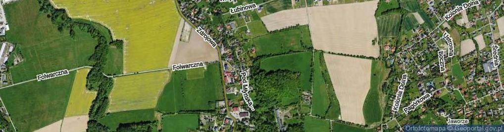 Zdjęcie satelitarne Dawny Trakt ul.