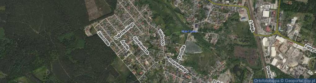 Zdjęcie satelitarne Damrota ul.