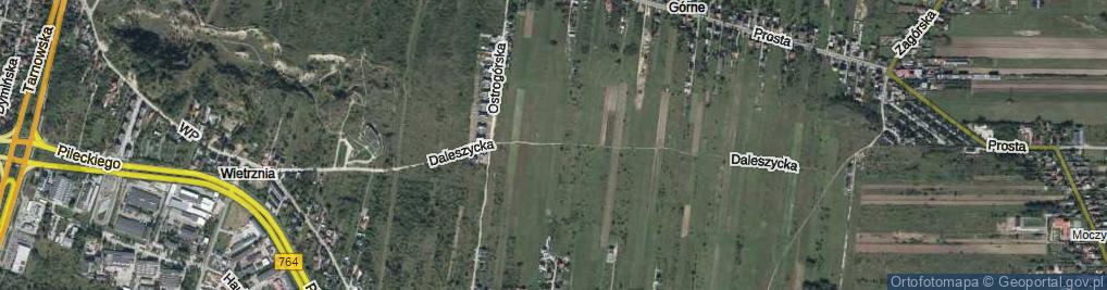 Zdjęcie satelitarne Daleszycka ul.
