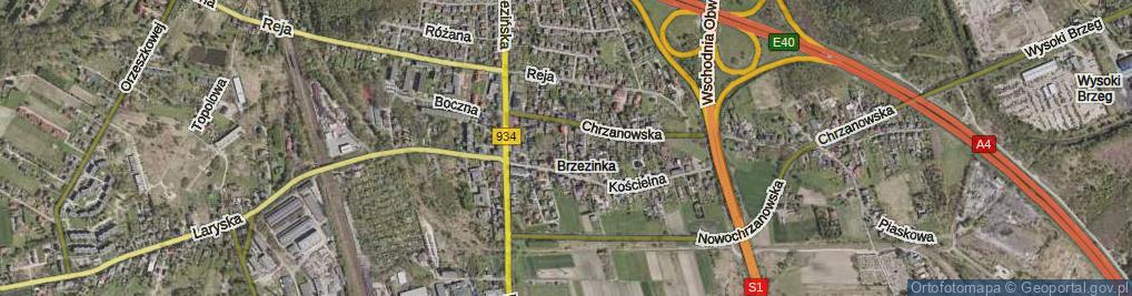 Zdjęcie satelitarne Damrota Konstantego ul.